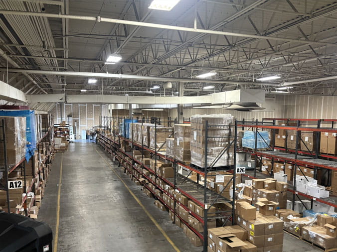 Hughes Supply Hudson Florida plumbing warehouse interior